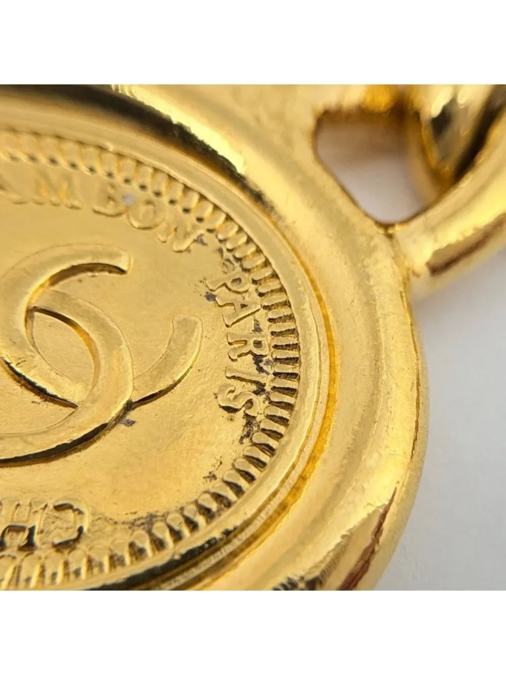 Chanel CC Logo Chain Belt Gold Plated